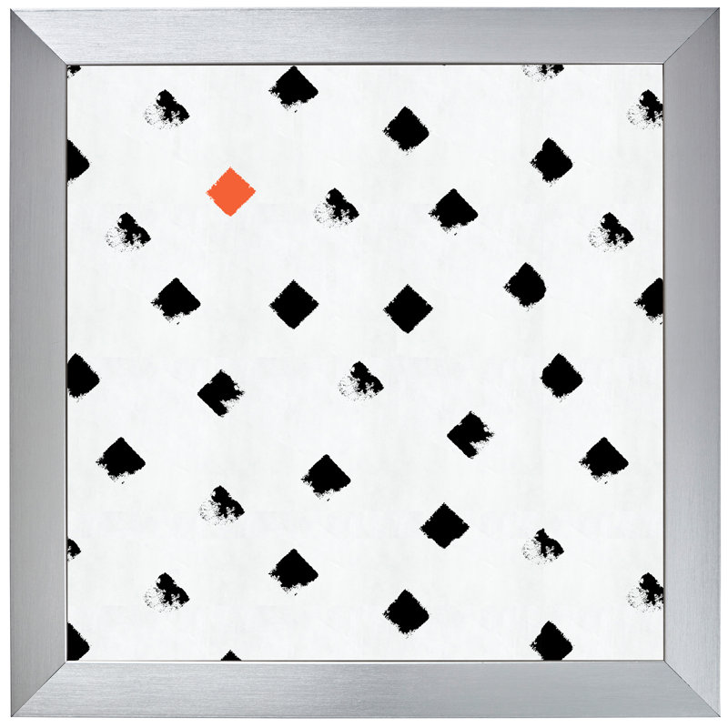 Cadre photo Chael, Argent, 12 po x 12 po