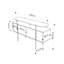 Amanraj 4-Door Cabinet Stylish and Functional Sideboard for Home Storage-2116338240