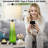 Table Lamps Nightlight 2in1 Glass Green Ripple Style with Rotary Switch Touch Switch(Set of 2)-567154293