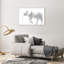 Éléphant blanc, éléphant sauvage de la jungle, blanc moderne - impression-71245614-72502320