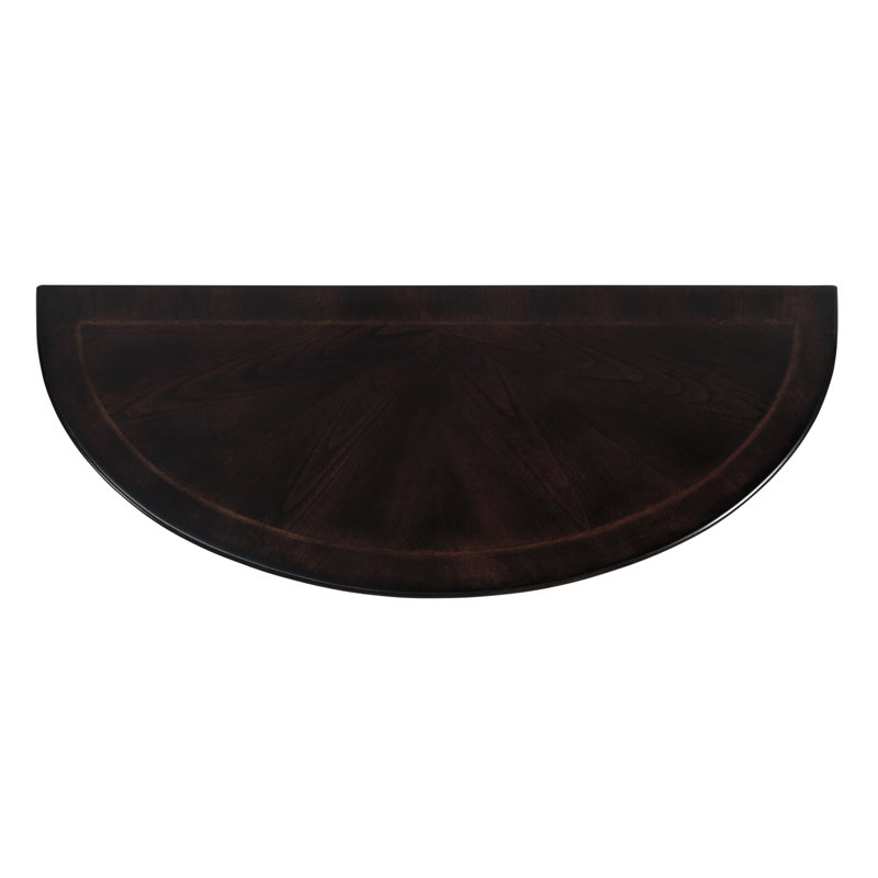 Hampton 36" Demilune Console Table, Plantation Cherry