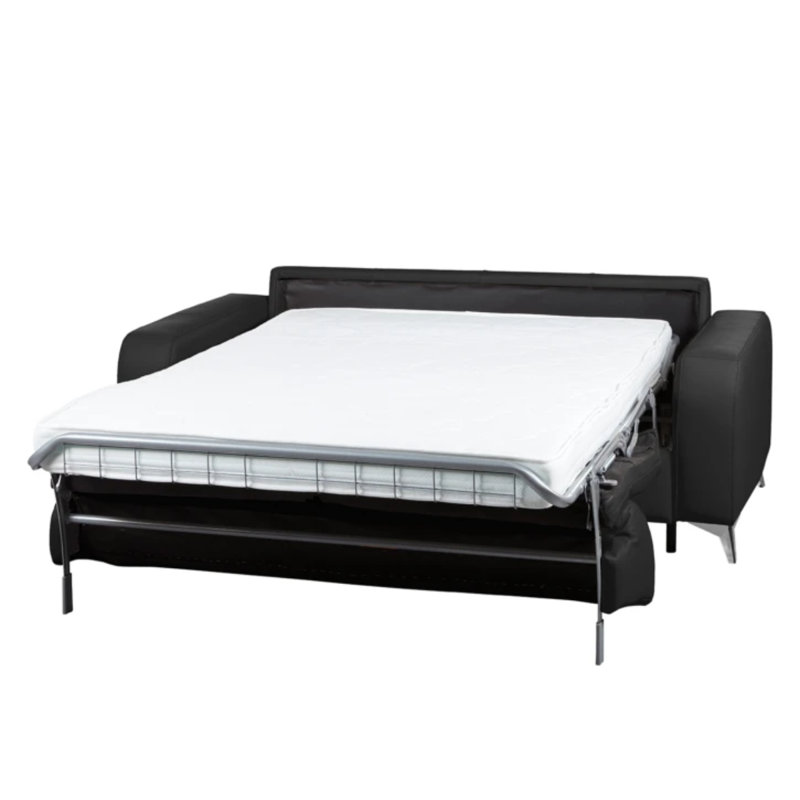 Kitt 2 Seater Sofa Bed, Black