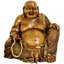 Sitting Hotei Happy Buddha Figurine-2033139783