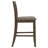 Maxine Brown Upholstered Counter Height Dining Side Chair (Set Of 2)