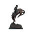 Horse Metal Stone Garden Statue