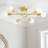 6-Light Adjustable Modern Sputnik Chandelier for Dining Room-787642813