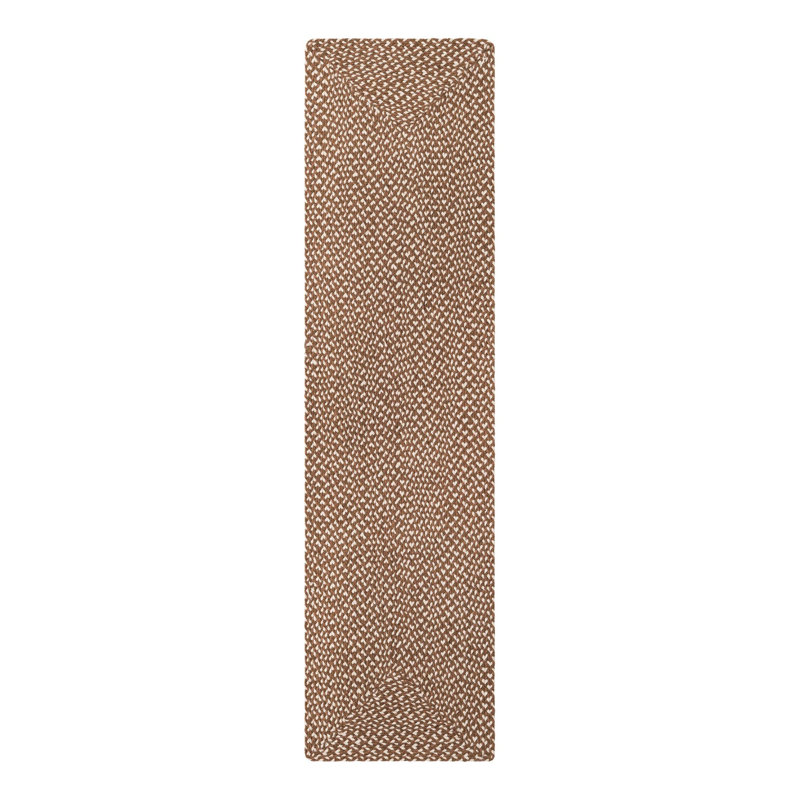 Tweed Braided Jute Rug, Runner 2" x 8'