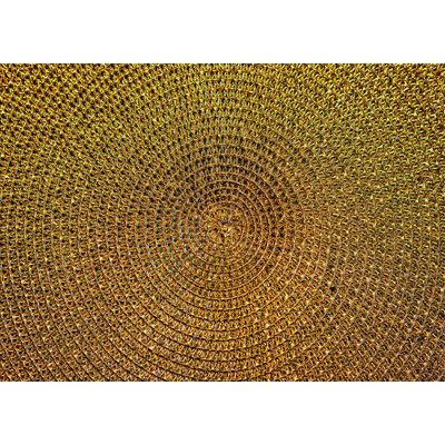Tapis de fond doré