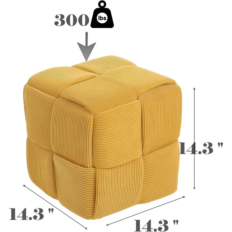 Jhadiel Upholstered Ottoman