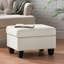 Repose-pieds rembourré avec repose-pieds, siège d'appoint compact avec plateau-155773085