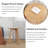 Kella Solid Wood End Table-1660121753
