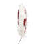 Ensemble de 12 vaporisateurs de bonbon 24 po - rouge / blanc
