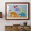 Dinos! par J Paul - Reproduction d'art textuel sur papier encadré-1940249326-1940249324