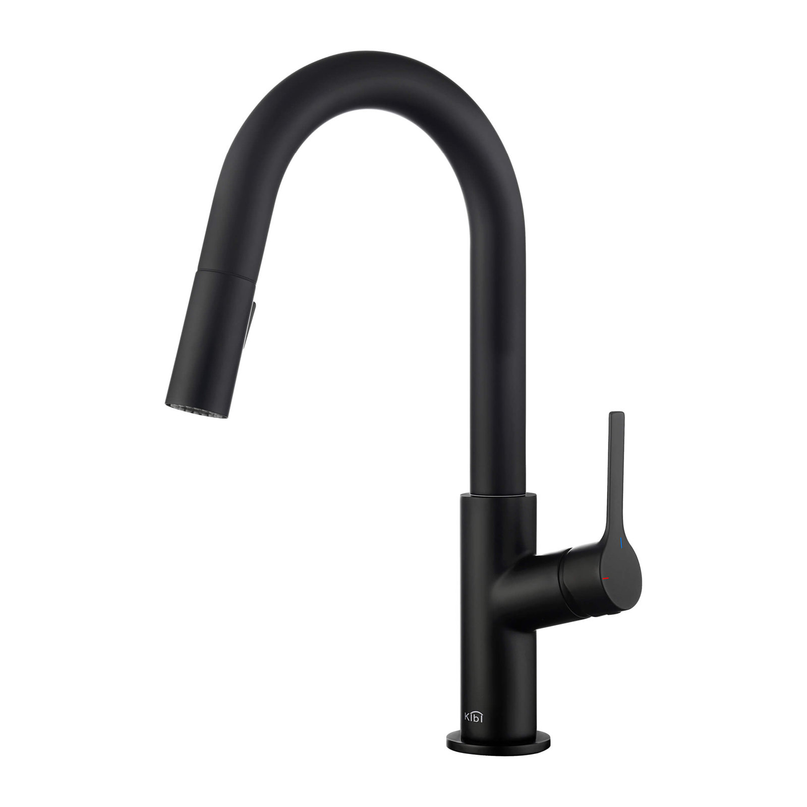 KIBI Fusion Pull-Down Kitchen Faucet, Matte Black
