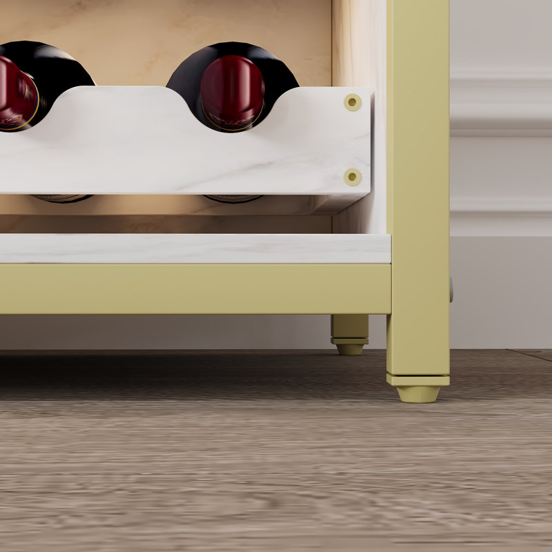 Wine Bottle Rack Gold