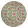 Ogee Leaf Outdoor Rug