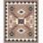 Tuscany Mocha/Black Wool Reversible Area Rug