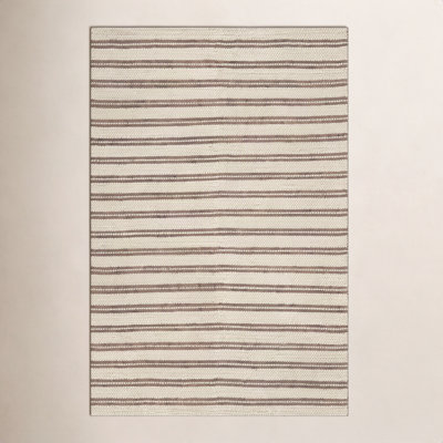 Venit Modern Striped Farmhouse Rug