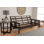 Structure de futon grand lit Stratford, matelas non inclus
