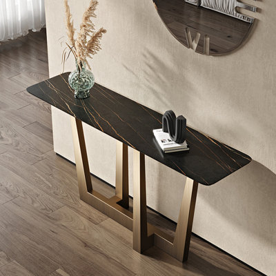 Console de style italien simple et luxueuse