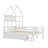 Twin-Size Wooden Platform Bed With Safety Guardrails And Integrated Drawers-1461088372