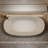 57 - Inch Freestanding Orange Soaking Bathtub With Solid Surface Resin Stone, Tough And Strong, Stain , Excellent Insulation Of Non Porous, Smooth Finish, Relaxing Bath Experience