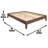 Antolic Solid Wood Platform Bed-185364101-185364098