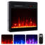Metro Lane 50.46cm W Black Electric Fireplace