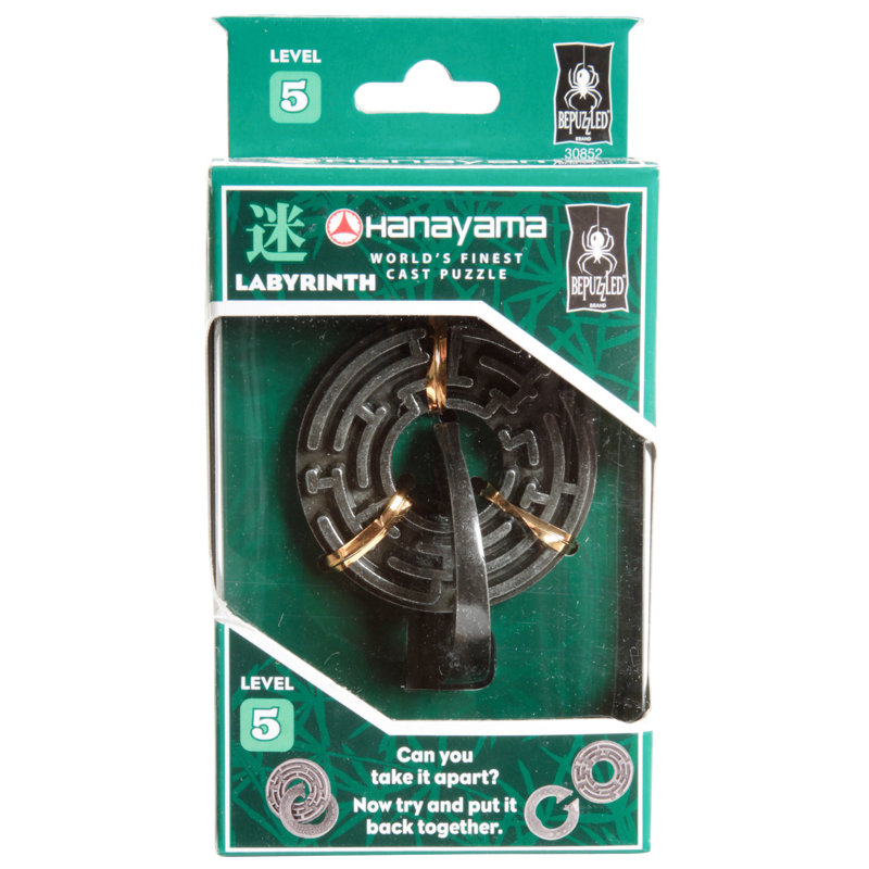 Labyrinthe Hanayama niveau 5, gris