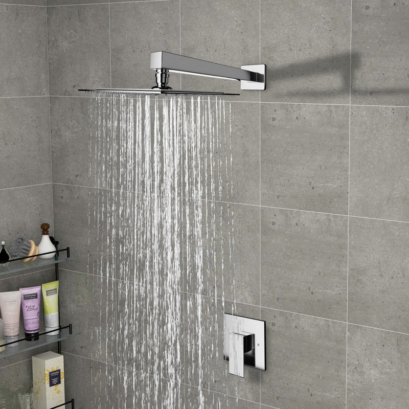 All-In-One Kit with Rough in-Valve, Chrome