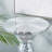 Lorena Glass Mosaic Mirrored Turned Floor Silver Pedestal Table