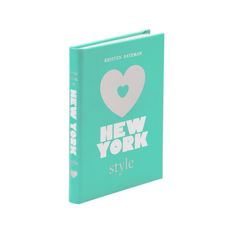 Little Book of New York Style Leather Bound Book