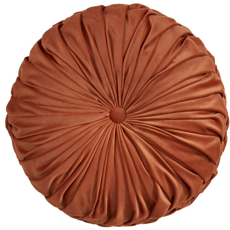 Housse et insert de coussin Madison Pintucked, rouille