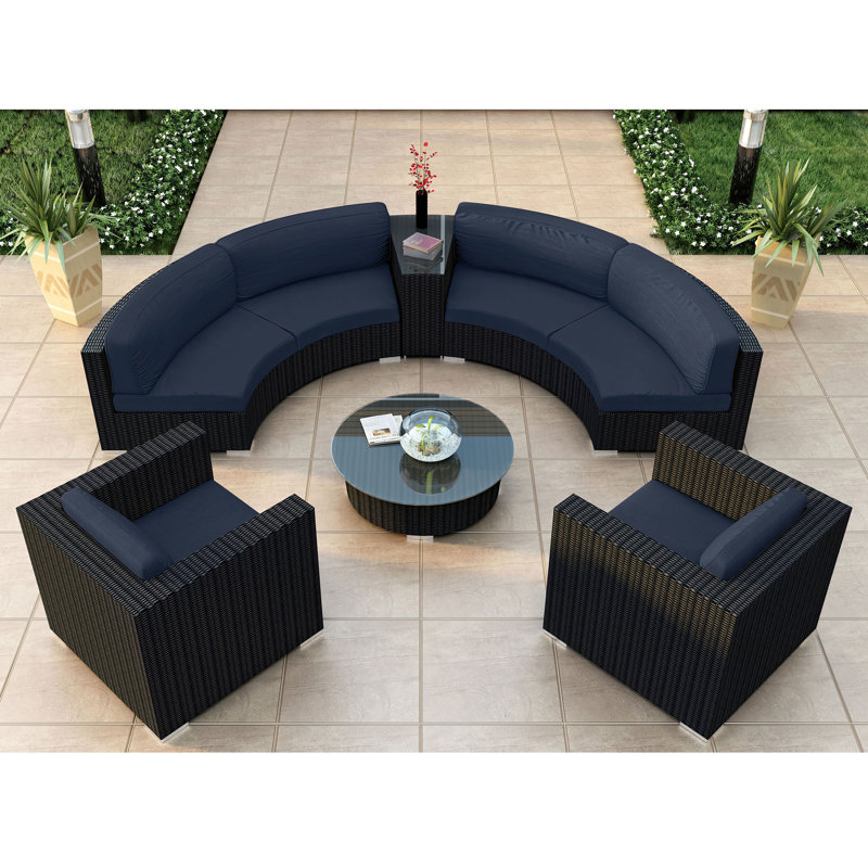 Urbana Outdoor 6 - Piece Conversation Set, Spectrum Indigo Sunbrella®