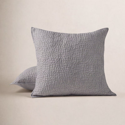 Pebbled Organic Cotton Shams