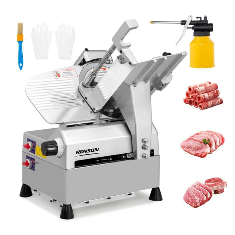 Trancheuse de viande commerciale 10 "540W 110V