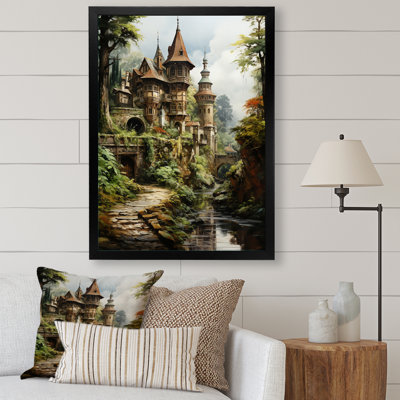 «Castles Rustic Retreat Earthy II», reproduction sur toile