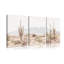 3 Piece Wrapped Canvas Wall Art