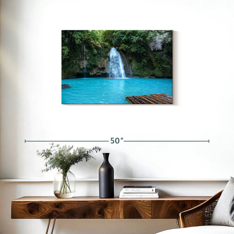 Alvord Kawasan Falls, 20" H x 30" W