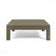 Ensemble de mobilier d'extérieur blanc avec banc d'angle et table basse