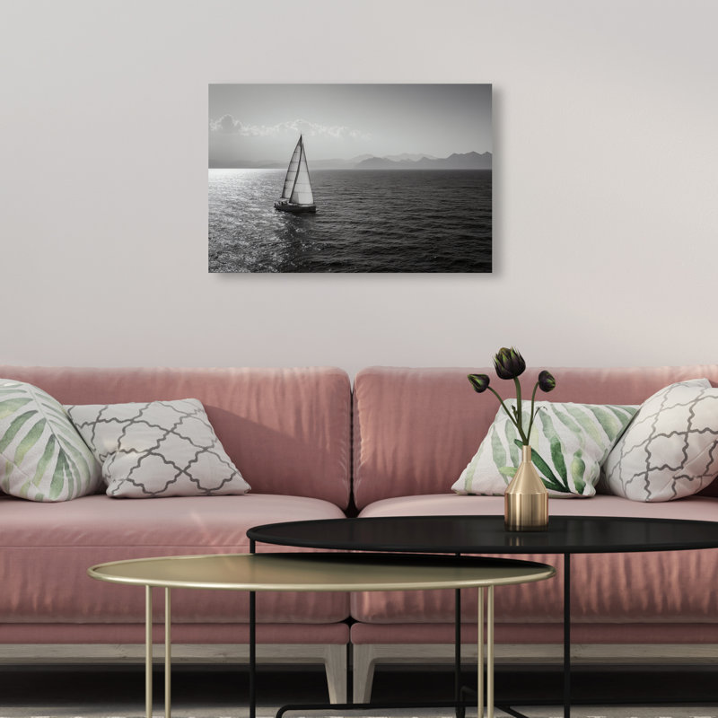 Edge Of Silence Print by Oliver Gal, 10"H x 15"W, Gallery Wrapped