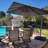 9' Square Medium Cantilever Umbrella with Base and 360-degree Rotation-67120605