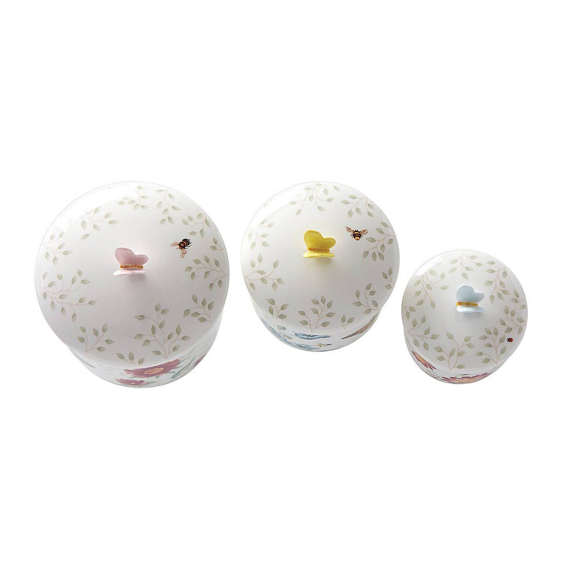 Butterfly Meadow 3-Piece Canister Set