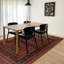 Laurel Amaya Machine Woven Polyester No Pattern Area Rug in Red-1115196150