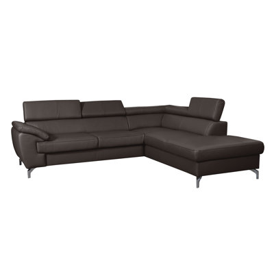 Brookhurst Leather Corner Sofabed