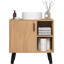 Haruka 60cm Bathroom Vanity Base Only in Black