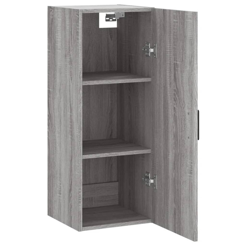 Mayowa Wall Mounted Cabinet 34,5x34x90 cm, Grey Sonoma