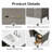 Laval 36" Single Sink Freestanding Bathroom Vanity with Engineered Marble Top-105245171-105245157