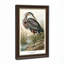 Art mural antique sur toile encadré doré pour le salon, la chambre à coucher, le bureau ou le vestibule - Décoration murale décorative avec grand héron bleu-129033902-129033907
