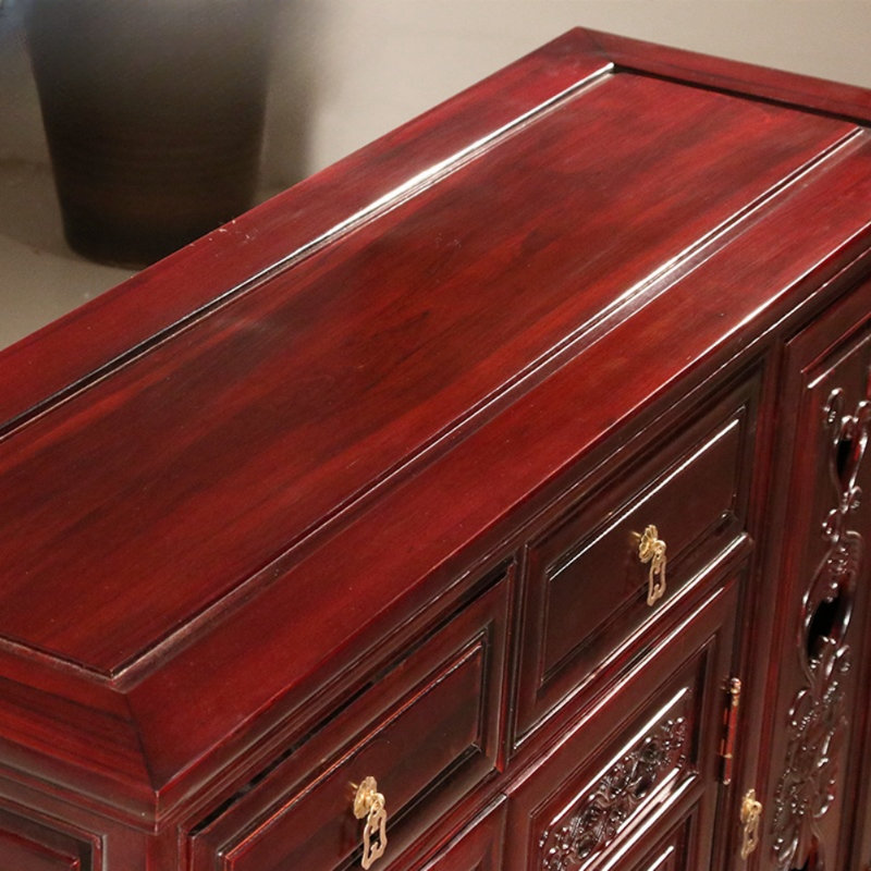 Armoire de véranda en bois massif
